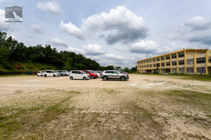 臨時駐車場（旧古瀬戸小学校）