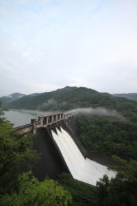 Release at Maruyama Dam!