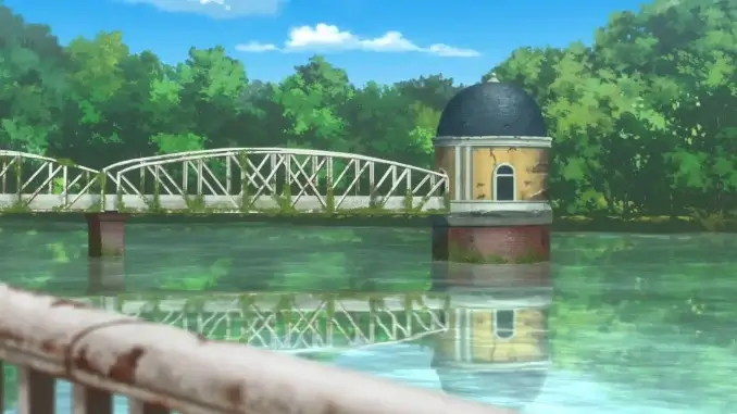 永久のユウグレ#11(天端より第一貯水塔を見る)