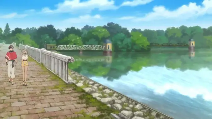 永久のユウグレ#11(天端より第一&第二貯水塔を見る)