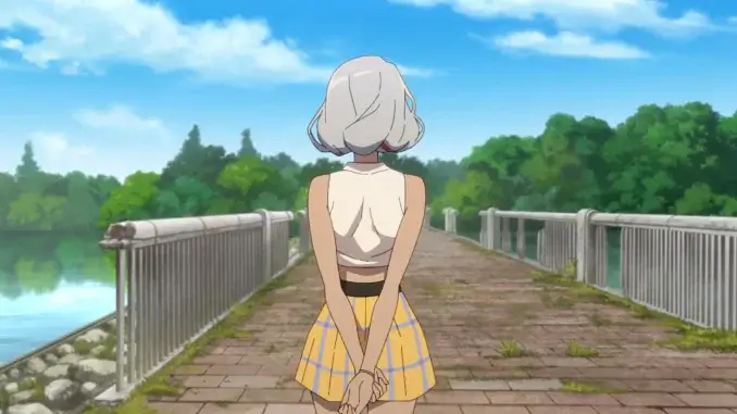 永久のユウグレ#11(右岸天端より左岸方向を見る)